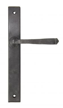 Click Here To Enlarge This Photo Of 45447 From the Anvil External Beeswax Avon Slimline Lever Latch Set - Screw Centres 242mm