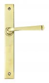 45448 From the Anvil Aged Brass Avon Slimline Lever Latch Set - Screw Centres 242mm