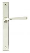 45449 From the Anvil Polished Nickel Avon Slimline Lever Latch Set - Screw Centres 242mm