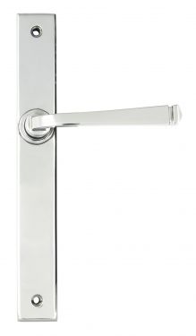 Click Here To Enlarge This Photo Of 45450 From the Anvil Polished Chrome Avon Slimline Lever Latch Set - Screw Centres 242mm