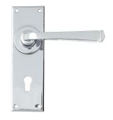 90359 From the Anvil Polished Chrome Avon Lever Lock Set