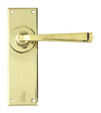 Click Here To Enlarge This Photo Of 90362 From the Anvil Aged Brass Avon Lever Latch Set