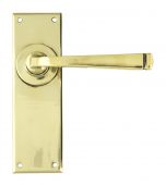90362 From the Anvil Aged Brass Avon Lever Latch Set