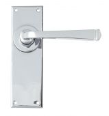 90363 From the Anvil Polished Chrome Avon Lever Latch Set
