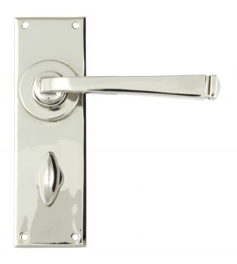 Click Here To Enlarge This Photo Of 90368 From the Anvil Polished Nickel Avon Lever Bathroom Set