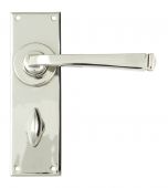 90368 From the Anvil Polished Nickel Avon Lever Bathroom Set
