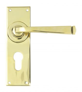 Click Here To Enlarge This Photo Of 90370 From the Anvil Aged Brass Avon Lever Euro Set
