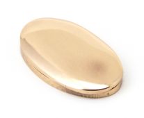 91992 From the Anvil Polished Bronze Oval Escutcheon & Cover