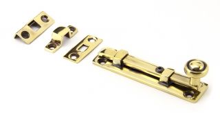 92007 From the Anvil Aged Brass 4" Universal Bolt
