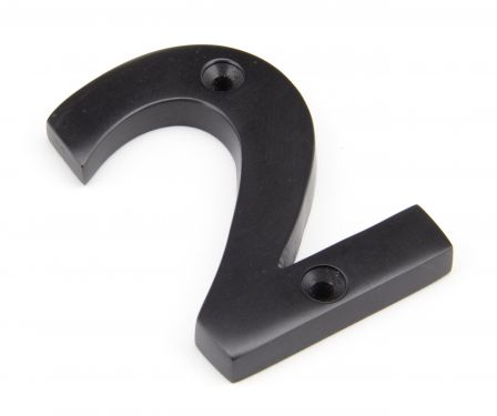 Click Here To Enlarge This Photo Of 92012 From the Anvil Aged Bronze Numeral 2