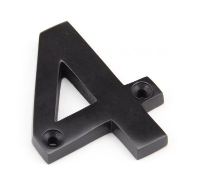 Click Here To Enlarge This Photo Of 92014 From the Anvil Aged Bronze Numeral 4