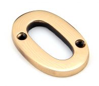 92020 From the Anvil Polished Bronze Numeral 0