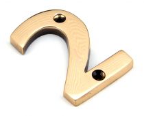 92022 From the Anvil Polished Bronze Numeral 2