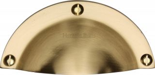 C1700-SB Heritage Brass Drawer Traditional Design Satin Brass Finish
