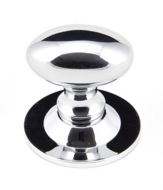 Click Here To Enlarge This Photo Of 92034 From the Anvil Polished Chrome 33mm Oval Cabinet Knob