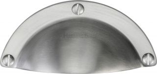 C1700-SC Heritage Brass Drawer Traditional Design Satin Chrome Finish