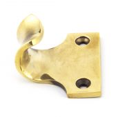 92044 From the Anvil Aged Brass Sash Lift