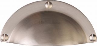 C1700-SN Heritage Brass Drawer Traditional Design Satin Nickel Finish