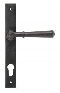 Click Here To Enlarge This Photo Of 92055 From the Anvil External Beeswax Regency Slimline Lever Espag Lock Set - 92mm Centres - 212mm Screw Centres