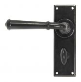 92059 From the Anvil Black Regency Lever Bathroom Set
