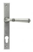 92062 From the Anvil Pewter Regency Slimline Lever Espag Lock Set - 92mm Centres - 212mm Screw Centres