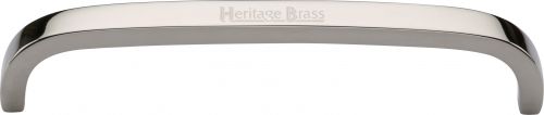 Click Here To Enlarge This Photo Of C1800 152-PNF Heritage Brass Cabinet Pull D Shaped 152mm ctc Polished Nickel Finish