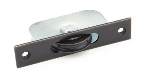 Click Here To Enlarge This Photo Of 92134 From the Anvil Aged Bronze Square Ended Sash Pulley 75kg