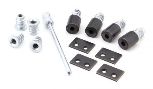 Click Here To Enlarge This Photo Of 92135 From the Anvil Aged Bronze Secure Stops (Pack of 4)