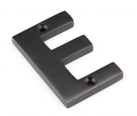 Click Here To Enlarge This Photo Of 92030E From the Anvil Aged Bronze Letter E