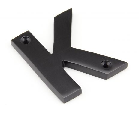 Click Here To Enlarge This Photo Of 92030K From the Anvil Aged Bronze Letter K