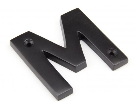 Click Here To Enlarge This Photo Of 92030M From the Anvil Aged Bronze Letter M