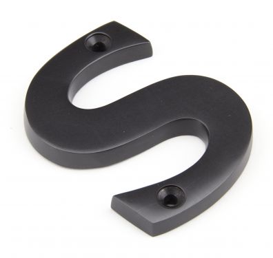 Click Here To Enlarge This Photo Of 92030S From the Anvil Aged Bronze Letter S