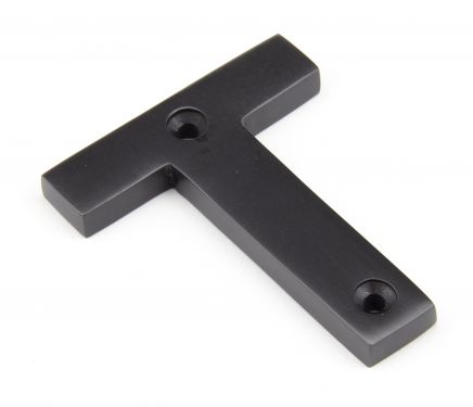 Click Here To Enlarge This Photo Of 92030T From the Anvil Aged Bronze Letter T