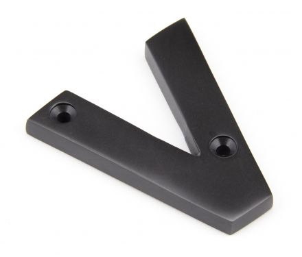 Click Here To Enlarge This Photo Of 92030V From the Anvil Aged Bronze Letter V
