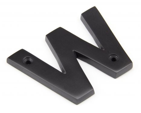 Click Here To Enlarge This Photo Of 92030W From the Anvil Aged Bronze Letter W