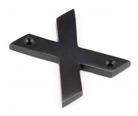 Click Here To Enlarge This Photo Of 92030X From the Anvil Aged Bronze Letter X