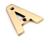 92031A From the Anvil Polished Bronze Letter A