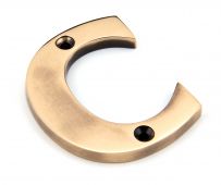 92031C From the Anvil Polished Bronze Letter C