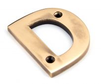 92031D From the Anvil Polished Bronze Letter D