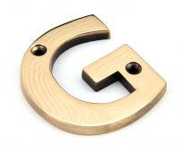 92031G From the Anvil Polished Bronze Letter G
