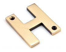 92031H From the Anvil Polished Bronze Letter H