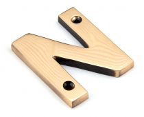92031N From the Anvil Polished Bronze Letter N