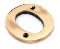 92031O From the Anvil Polished Bronze Letter O
