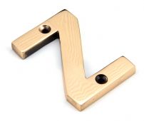 92031Z From the Anvil Polished Bronze Letter Z