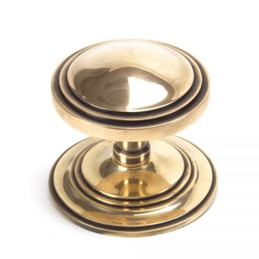 Click Here To Enlarge This Photo Of 91946 From The Anvil Polished Bronze Art Deco Centre Door Knob