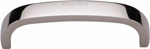 Click Here To Enlarge This Photo Of C1800 89-PNF Heritage Brass Cabinet Pull D Shaped 89mm ctc Polished Nickel Finish