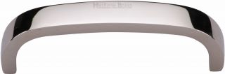 C1800 89-PNF Heritage Brass Cabinet Pull D Shaped 89mm ctc Polished Nickel Finish