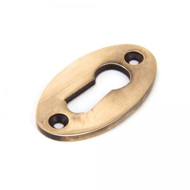 Click Here To Enlarge This Photo Of 91927 From The Anvil Polished Bronze Oval Escutcheon