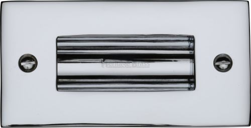 Click Here To Enlarge This Photo Of C1820 4-PC Heritage Brass Flush Pull Handle 4" Polished Chrome Finish