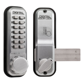8479 - LOCKEY 2200 Series Digital Lock With Rim Dead Bolt